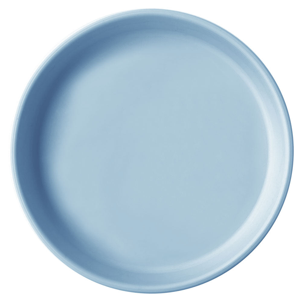 Силиконова Чиния Minikoioi Basics-Plate - Mineral Син - Чинии - Minikoioi - BebeMama