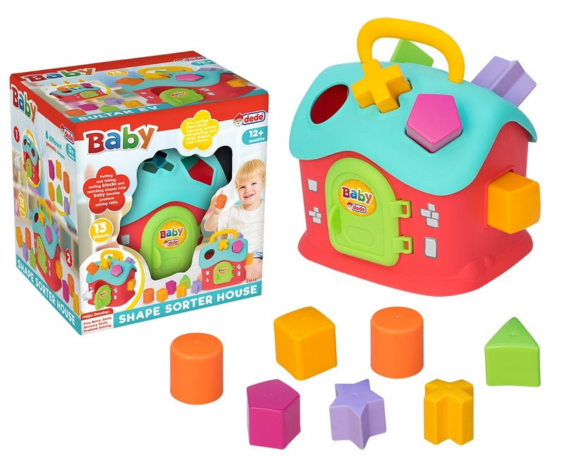 Къща За Сортиране С 20Х18Х22 См - Сортери - Thesmileofyourbaby - BebeMama