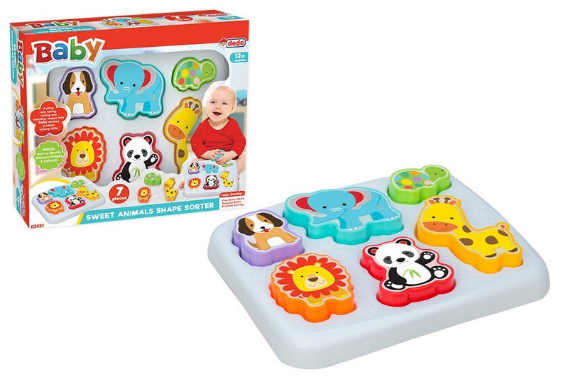 Сортер Сладки Животни 29Х6Х26 - Сортери - Thesmileofyourbaby - BebeMama