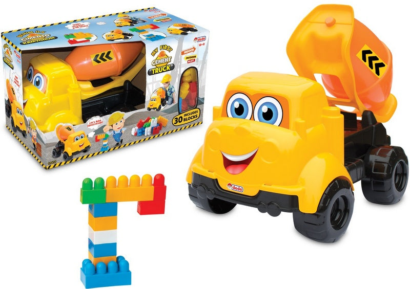 Конструктор Циментовоз Едри Елементи С 30 Ел. 51Х23Х25 - Строители, Мозайки И Конструктори - Thesmileofyourbaby - BebeMama