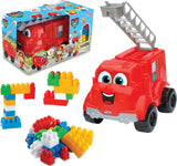 Конструктор Пожарна Едри Елементи С 30 Ел. 51Х23Х25 - Строители, Мозайки И Конструктори - Thesmileofyourbaby - BebeMama