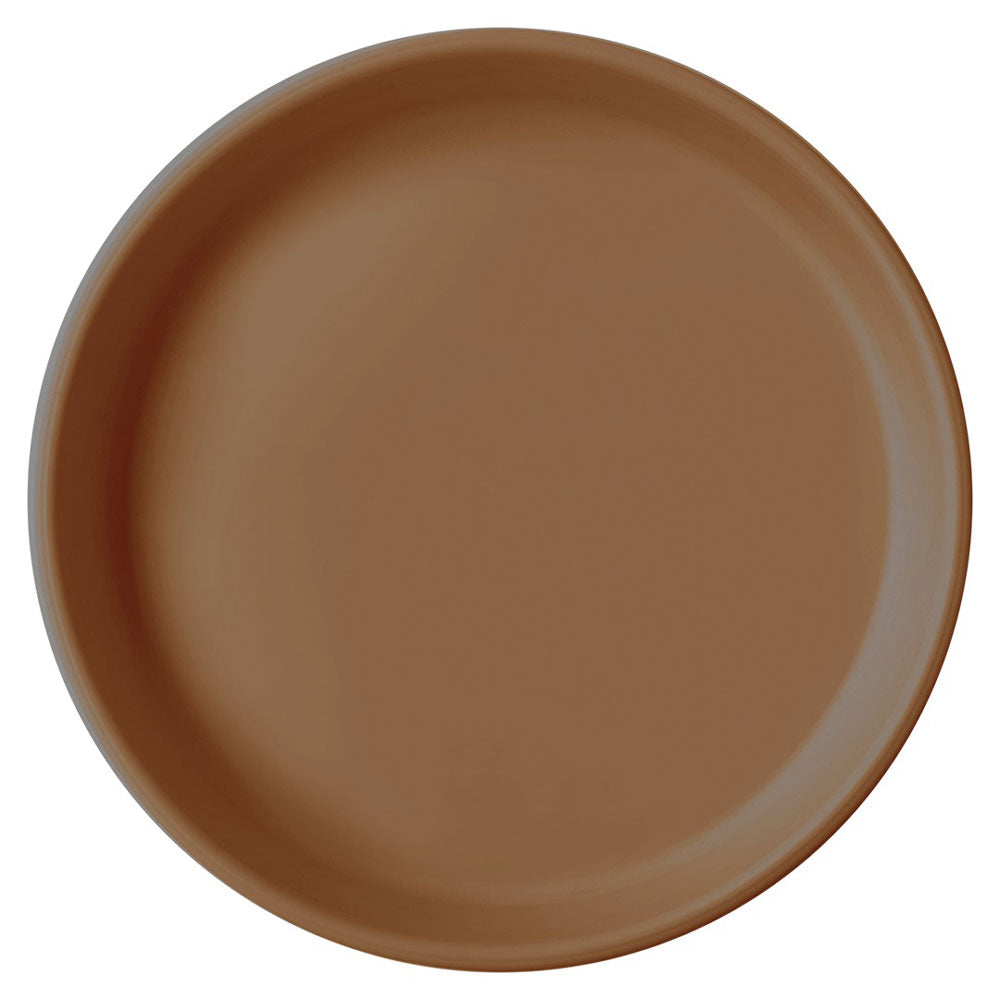 Силиконова Чиния Minikoioi Basics-Plate - Woody Brown - Чинии - Minikoioi - BebeMama
