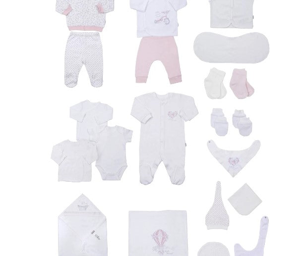 Бебешки Комплект За Изписване 21 Части Kitikate S18625, Момиче --- BebeMama