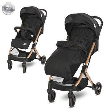 Д.Количка Fiorano Black+Покривало - Комбинирани Колички - Lorelli Classic - BebeMama