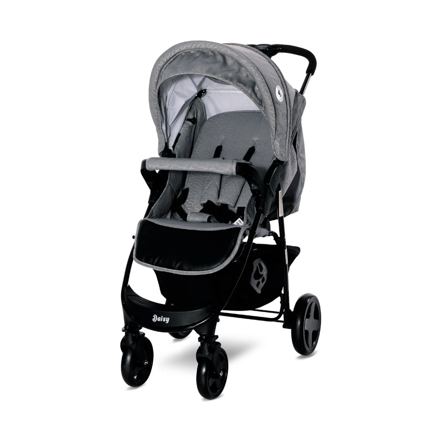 Д.Количка Daisy Basic Cool Grey + Покривало --- BebeMama