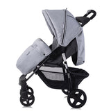 Д.Количка Olivia Cool Grey+Покривало --- BebeMama