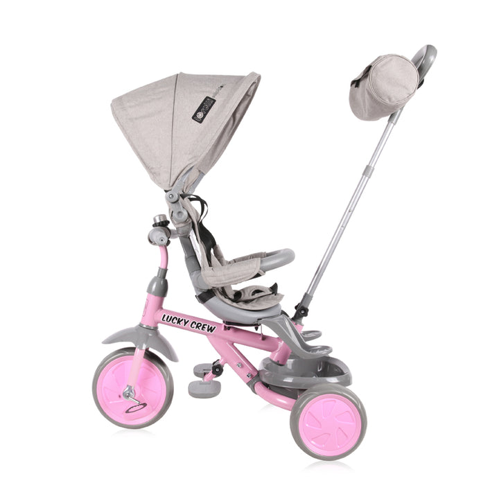 Триколка Lucky Crew Grey&Pink -  -  - BebeMama