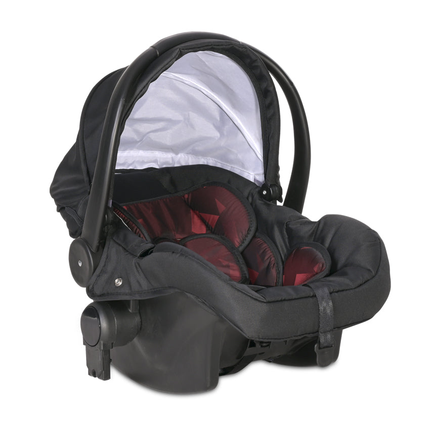 Стол За Кола Rimini Di Mare 0-10 Kg Ruby Червен&Черен --- BebeMama
