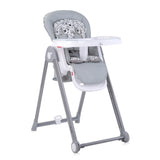 Стол За Хранене Party Cool Grey Leather --- BebeMama