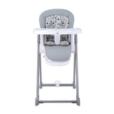 Стол За Хранене Party Cool Grey Leather --- BebeMama