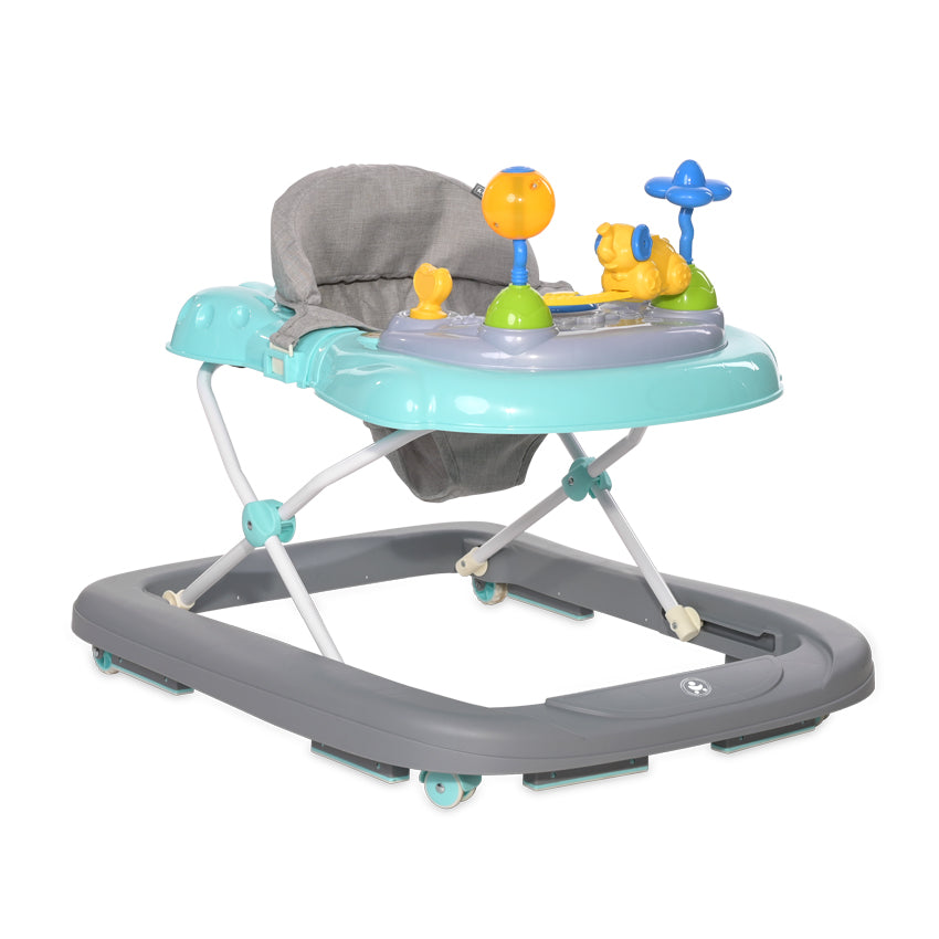 Проходилка Happy Land Lagoon/Turquoise-Grey --- BebeMama