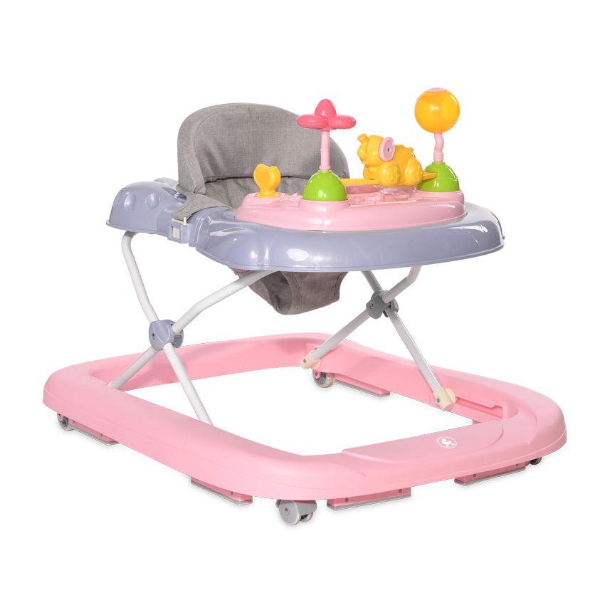 Проходилка Happy Land Bubblegum/Grey-Pink --- BebeMama