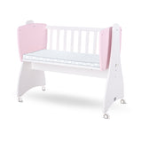 Люлка First Dreams Бяла/Orchid Pink New --- BebeMama