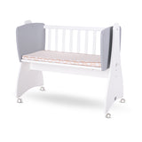 Люлка First Dreams Бяла/Stone Grey New --- BebeMama