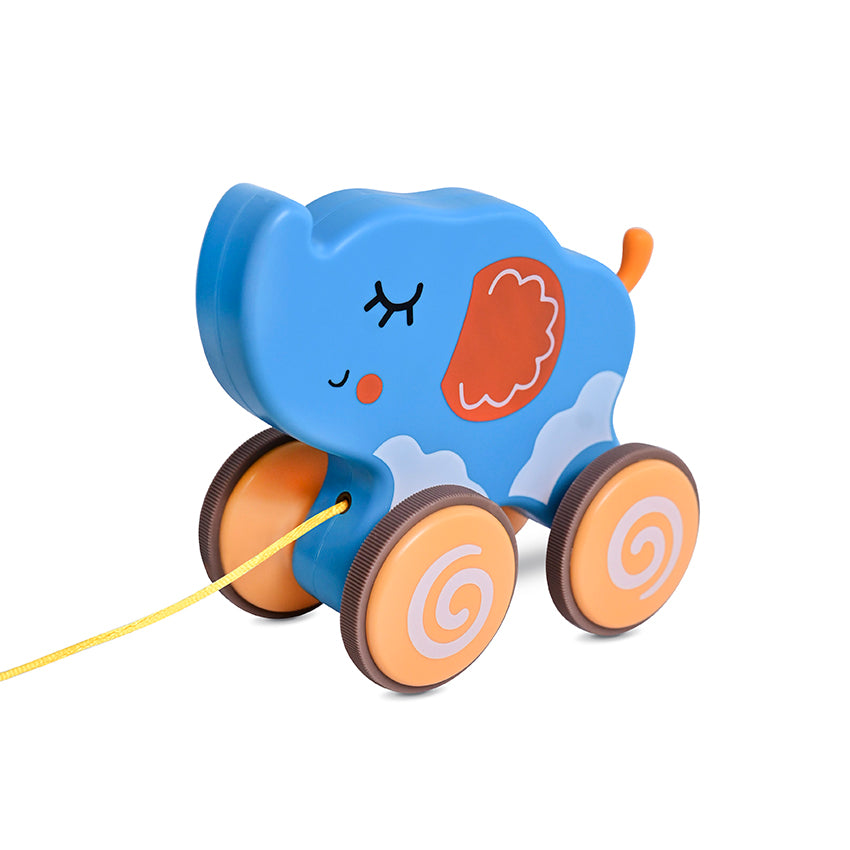 Играчка За Дърпане Слонче - Играчки За Бебета - Lorelli Toys - BebeMama