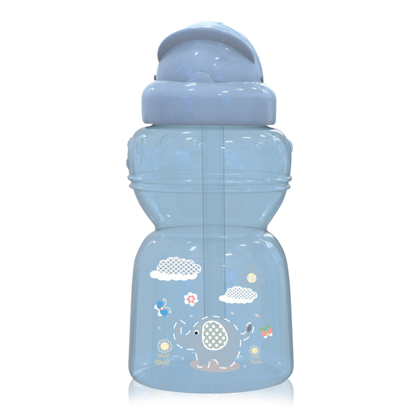 Спортна Бутилка Animals 325 Мл Moonlight Син - Шишета За Хранене - Baby Care - BebeMama