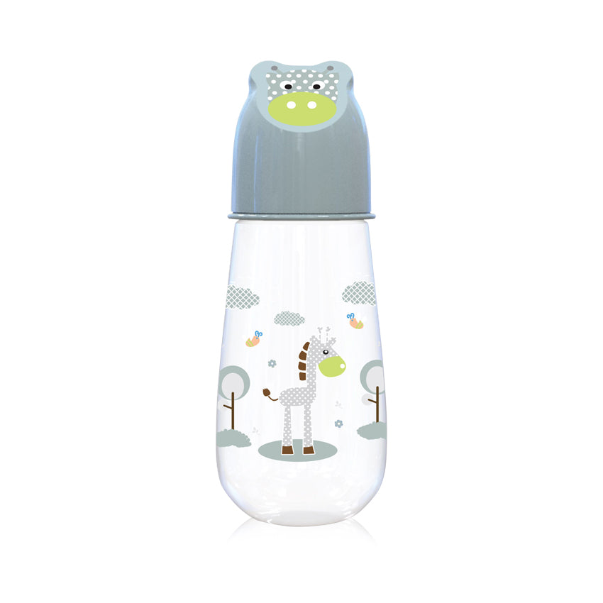Шише 125 Мл Animals С Релефна К. Mint Зелен - Шишета За Хранене - Baby Care - BebeMama