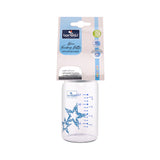 Стъклено Шише Anti Colic 120 Мл Moonlight Син --- BebeMama