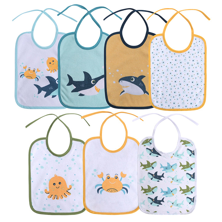 Лигавник 7 Бр Двоен С Вързалки Boy - Лигавници - Baby Care - BebeMama