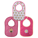 Лигавник Интерлог 3 Бр С Велкро Girl - Лигавници - Baby Care - BebeMama