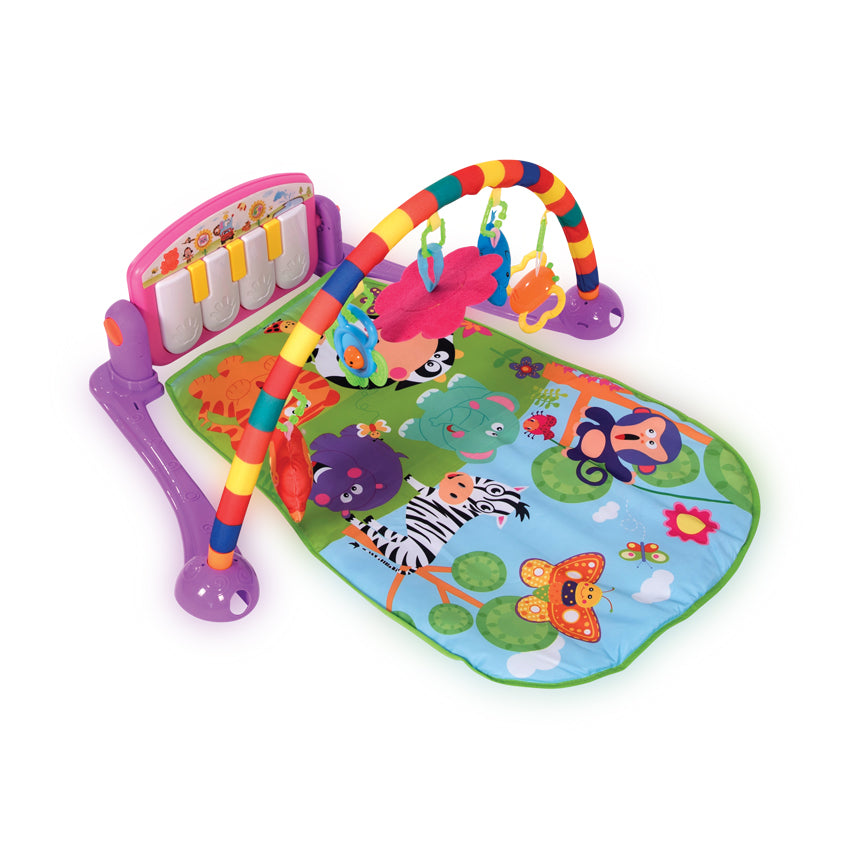 Тепих Пиано 77X52 Розово - Музикални Играчки - Lorelli Toys - BebeMama