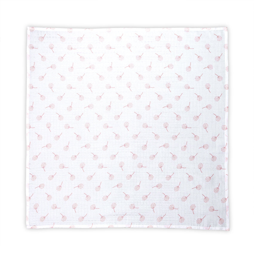 Памучна Пелена 80/80 См Rose Floral --- BebeMama