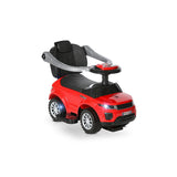 Кола За Яздене Off Road+Дръжка Червена --- BebeMama