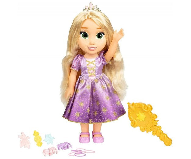 Дисни Принцеси - Пееща Рапунцел Със Сияеща Коса - Кукли И Аксесоари - Jakks Pacific - BebeMama