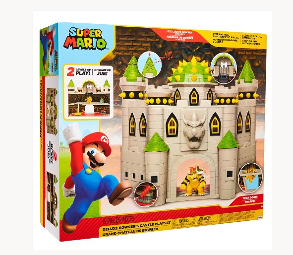 Супер Марио - Замъкът На Баузер - Играчки - Jakks Pacific - BebeMama