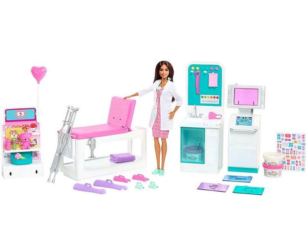 Кукла Barbie - Игрален Комплект Ортопедична Клиника - Кукли И Аксесоари - Barbie - BebeMama