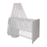 Балдахин Color Pom Pom480/160 Бял --- BebeMama