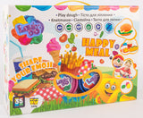 К-Т Пластелин Happy Meal560 Гр 20 Цвята С ПресаФорми И Инструкция 30Х22Х7 См С Дръжка 35 Части - Умения И Творчество - TheSmileOfYourBaby - BebeMama