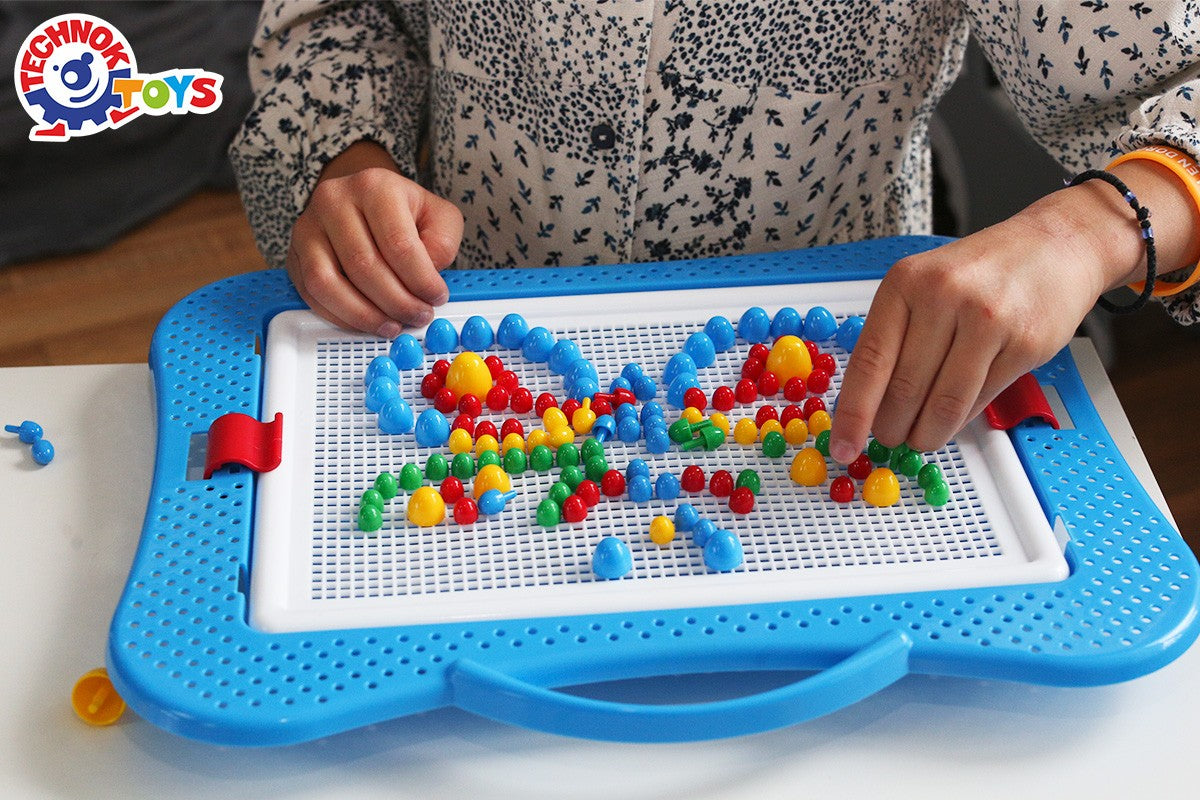 Мозайка 300 Части Размер На Елемента 9 И 13 И 18 Мм Размер На Кутията38Х29Х4 --- BebeMama