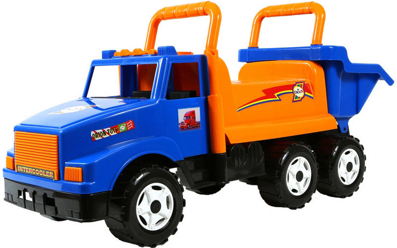 Камион За Прохождане Със Подвижен Кош За Товарене 82Х29Х39 - Коли, Камиони, Влакове И Самолети - TheSmileOfYourBaby - BebeMama