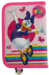 Несесер Мини Маус 21 Х15 Х 4 С 1 Цип С 2 Отделения С Места За 43 Химикала И Молива 3 Места Да Линия Острилка И Гума --- BebeMama