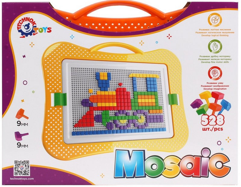 Мозайка 528 Части Размер На Елемента 9 Мм Размер На Кутията38Х29Х4 - Строители, Мозайки И Конструктори - Thesmileofyourbaby - BebeMama