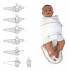 Пелена Miracle Blanket™ Бяла/Листенца - Пелени - Red Castle - BebeMama