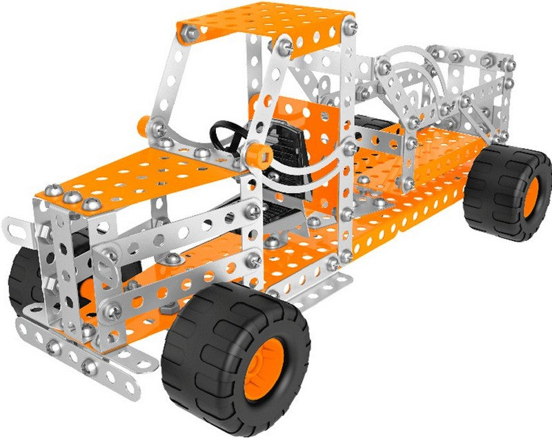 Метален Конструктор 21 Х 16 Х 4 С Болтове Гайки Инструменти За Направа На Камион 236 Части С Поддръжка В Youtube --- BebeMama