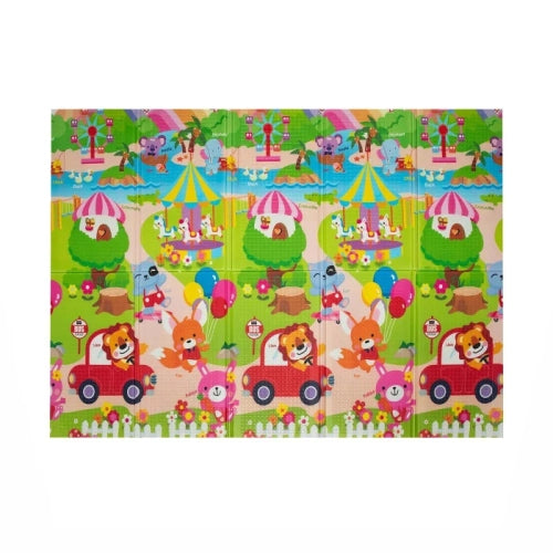 Двустранно Килимче За Игра - Лунапарк - Постелки И Пъзели За Под - Sonne Home - BebeMama