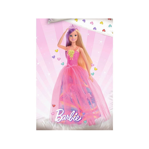 Детски Спален Комплект Barbie Pink World - 2 Части --- BebeMama