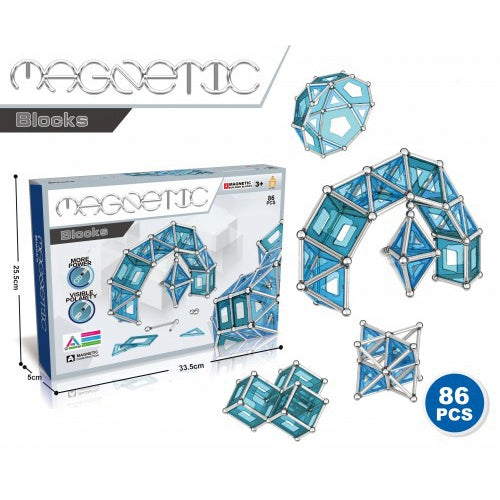 Образователни Магнити За Игра Magnetic Z 86 Части - Образователни Игри - Sonne Home - BebeMama