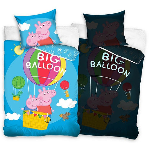 Детски Светещ Спален Комплект Peppa Pig – 2 Части - Спални Комплекти - Sonne Home - BebeMama