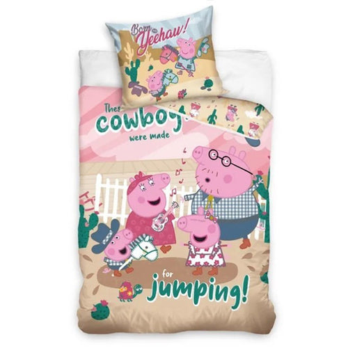 Детски Спален Комплект Peppa Big Happy Family – 2 Части - Спални Комплекти - Sonne Home - BebeMama