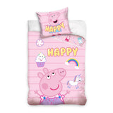 Детски Спален Комплект Peppa Pig Happy – 2 Части - Спални Комплекти - Sonne Home - BebeMama