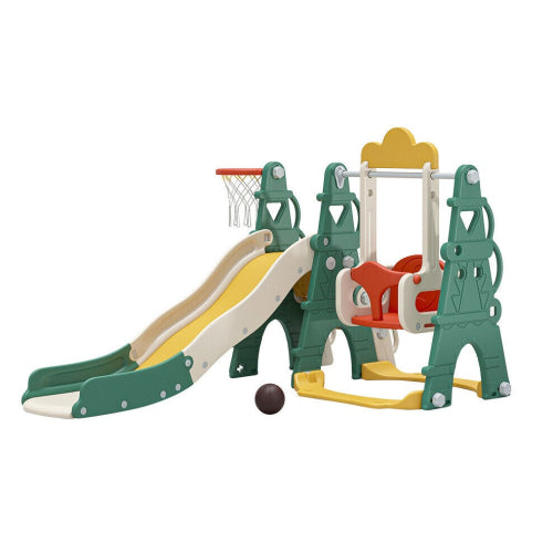 Детски Парти Център Sporty 3 В 1 - Пластмасови Kъщи И Пързалки - Sonne Home - BebeMama