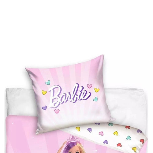 Детски Спален Комплект 2 Части За Момиче Barbie Pinк --- BebeMama