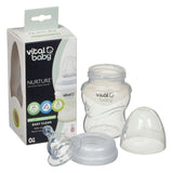Силиконово Шише За Подпомагане На Храненето Anti-Colic 150 Мл. 0+ Vital Baby --- BebeMama