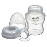 Силиконово Шише За Подпомагане На Храненето Anti-Colic 150 Мл. 0+ Vital Baby --- BebeMama
