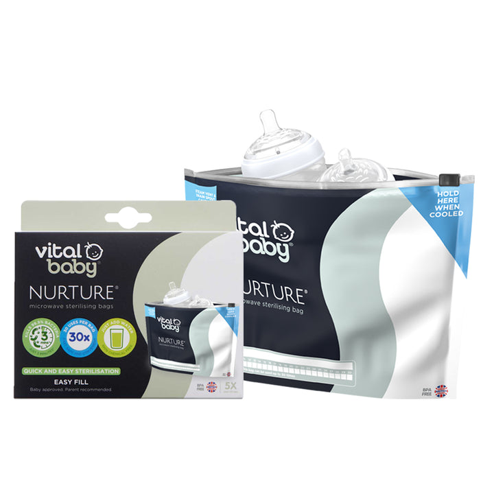 Пликчета За Мировълнова Стерилизация Vital Baby -  -  - BebeMama