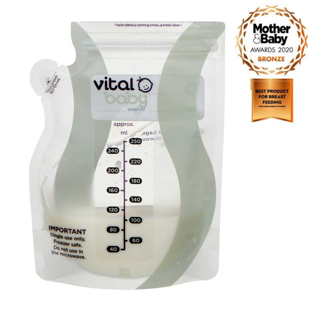Пликчета За Съхранение На Кърма Vital Baby - Контейнери За Кърма - Vital Baby - BebeMama